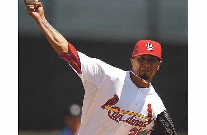 Kyle Lohse had a big day on the mound and at the plate in the Cardinals' win over the Mets on Friday in Jupiter, Fla.