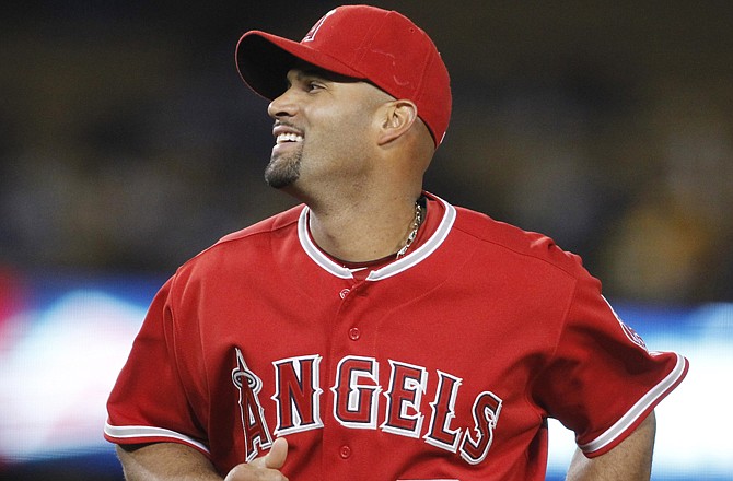 Albert Pujols will make his regular-season debut for the Angels tonight against the Royals in Los Angeles.