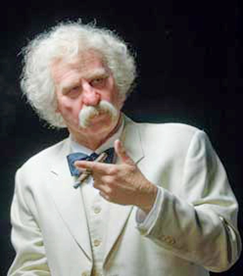 Contributed photo
Val Kilmer will bring his one-man production, "Citizen Twain," to William Woods May 1. Kilmer undergoes two hours of makeup to become Mark Twain.