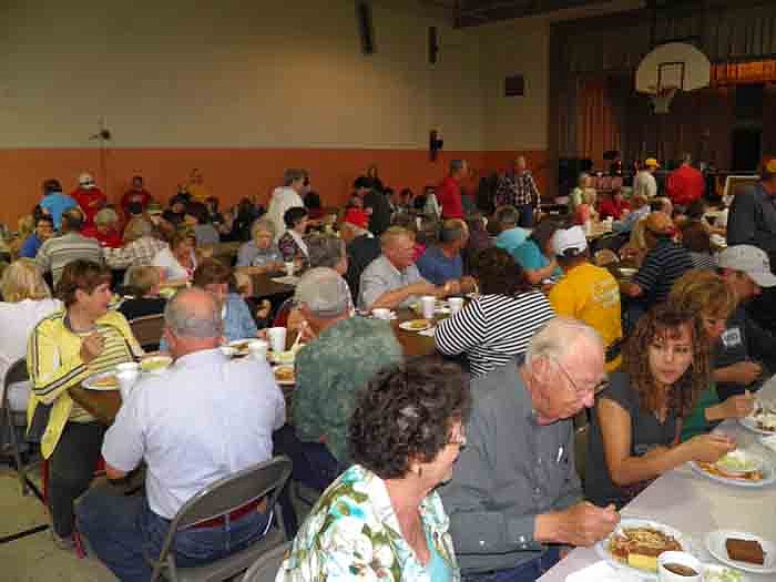 Many came out to the Annual 3MT Spaghetti Dinner Fundraiser held Saturday, April 14, at the Fortuna Senior Citizens Center.
