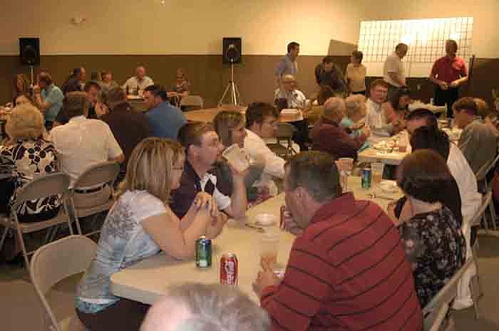 Many came out to the CPI "Wine, Dine and Win" fundraiser event held Saturday, April 14, at Braykley Hall near Centertown. 
