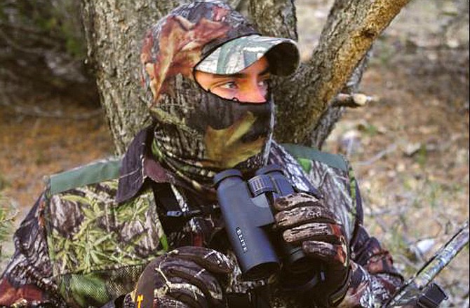 One key to a successful turkey hunt is a good set of binoculars.