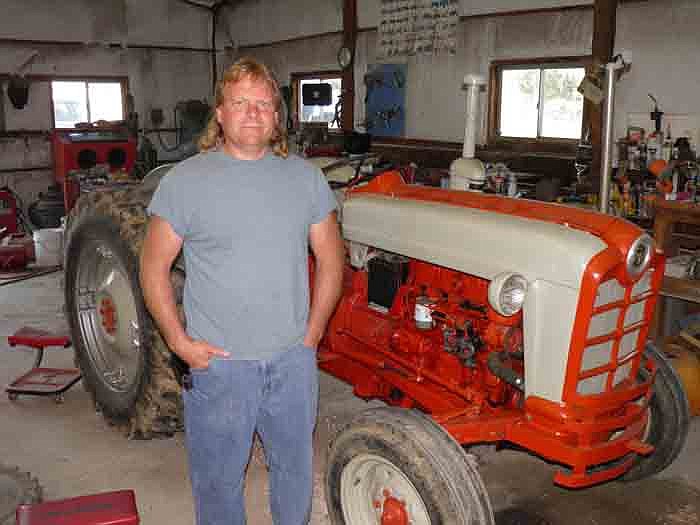 Robert Schlup, owner of Sloopy's Tractor Shop.