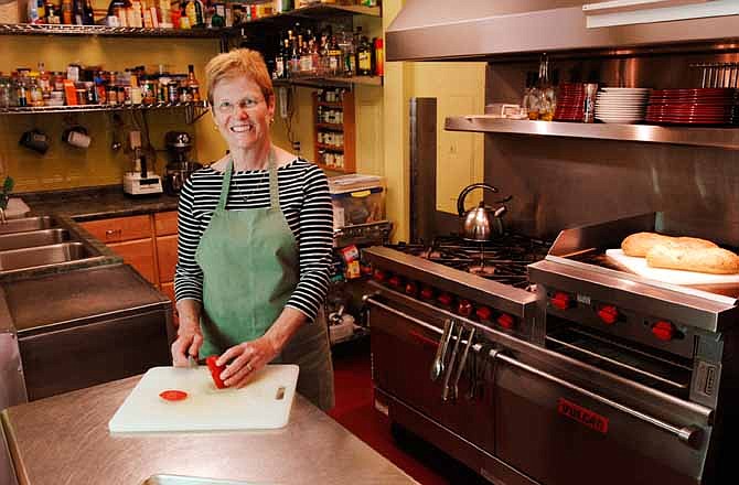 Dixie Yates designs customized cooking courses for the guests of her Rocheport B&B. 