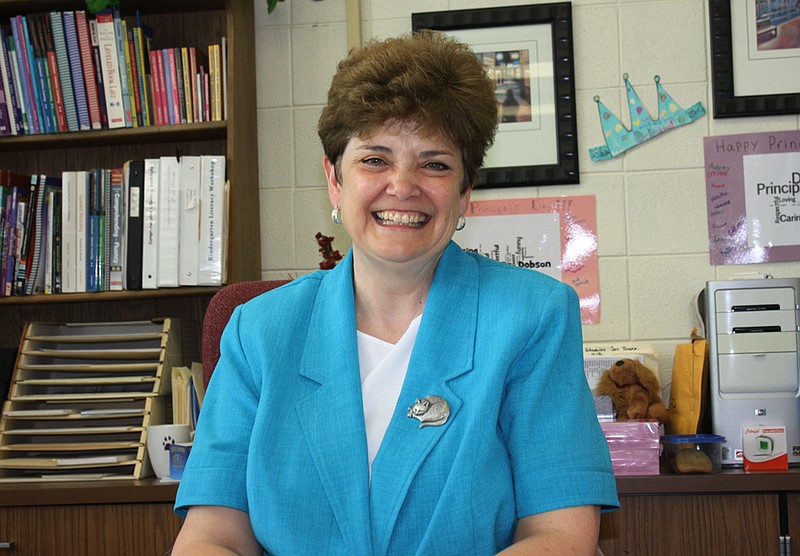 After 16 years as principal of Callaway Hills Elementary School in Holts Summit, Ramona Dobson is retiring.  