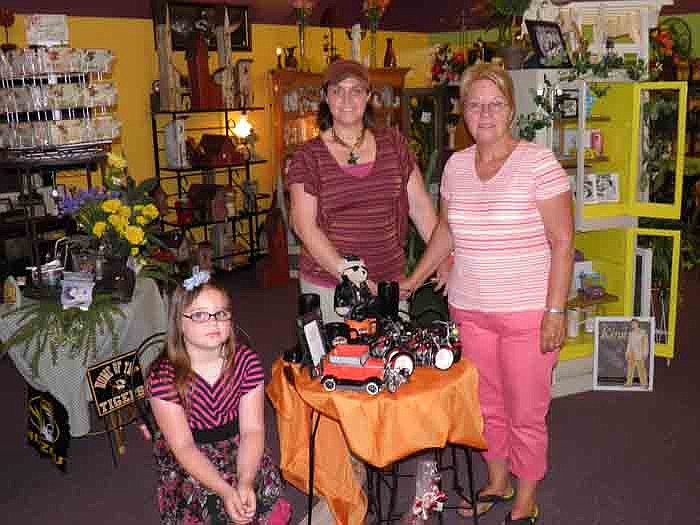 Originals Owner Kim Rimel, center, with daughter Zoey, left, and mother Pam Zimmerman who works at the business part-time.