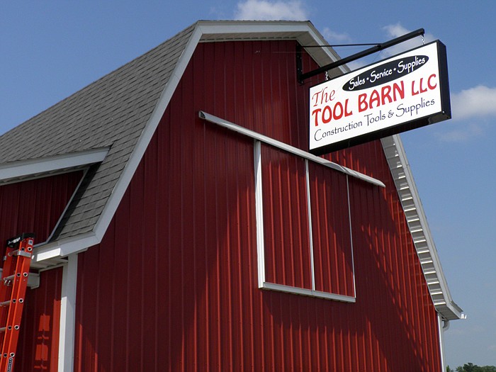 The Tool Barn is located at 19343 Highway C between Eldon and Versailles.