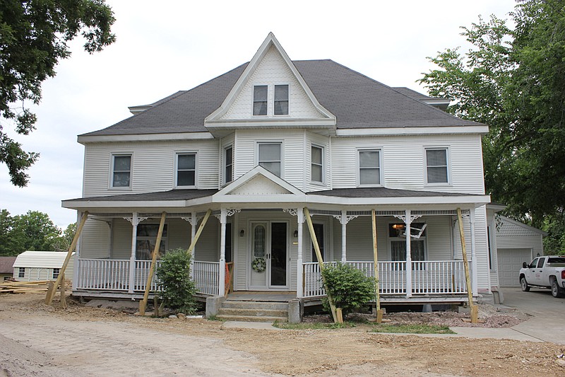 The home at Wood Street and St. Louis Drive nears the end of its 20-year renovation process. Two decades is only a fraction of the time it has been in the countryside that became Fulton, and has housed prominent members of the community over the years.