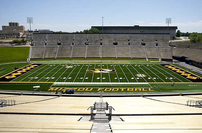 AP
With a new field surface in place, there are changes on the way to the stands at Faurot Field as Missouri gets ready for its first season in the Southeastern Conference.