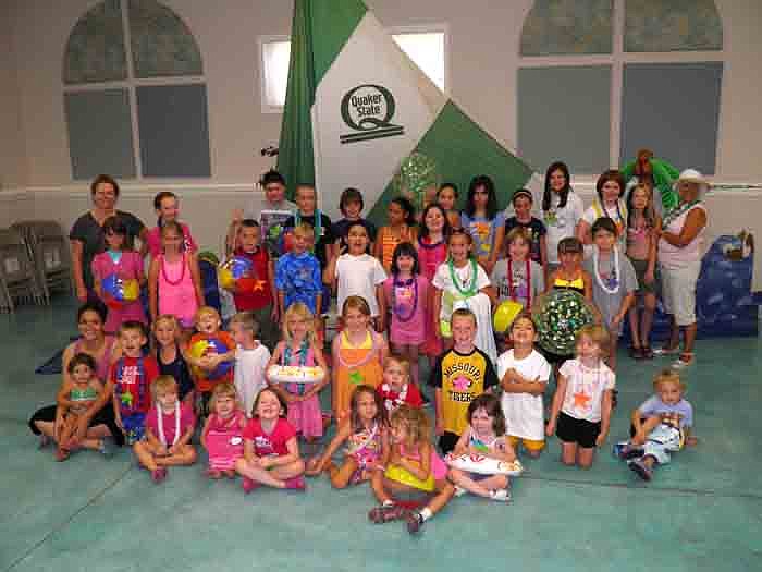 California Methodist Church had an average of 50 children at the VBS held July 16-19.