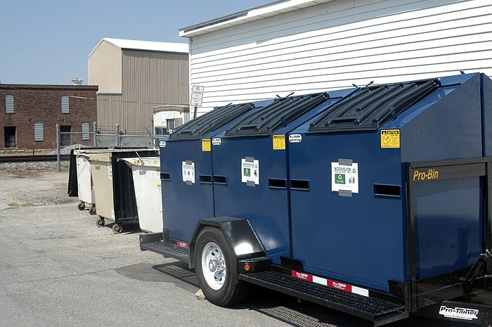 The new Boonslick Industries, Inc. recycling trailer is located east of California City Hall on High Street. The paper and cardboard recycling bins have been relocated to the same area.