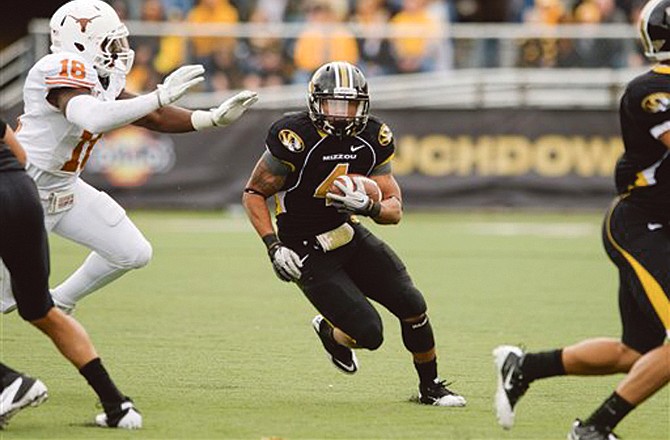 Missouri running back Kendial Lawrence is looking to take full advantage of his spot atop the depth chart this season.