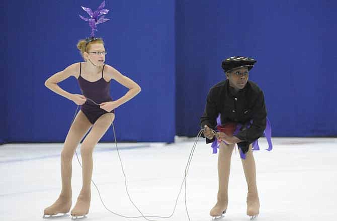 In this file photo from 2011, local skaters perform at Jefferson City's Washington Park Ice Arena. This year's fourth annual Ice Theater will be this weekend.