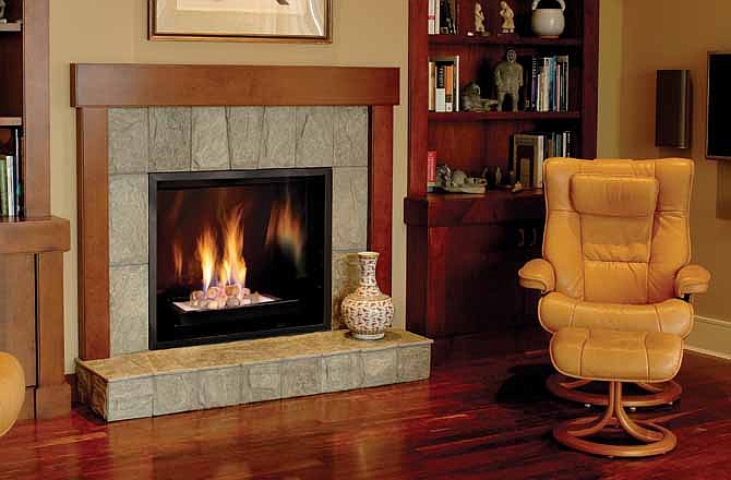 A fireplace is a must-have feature for many home buyers, especially in high-end homes.