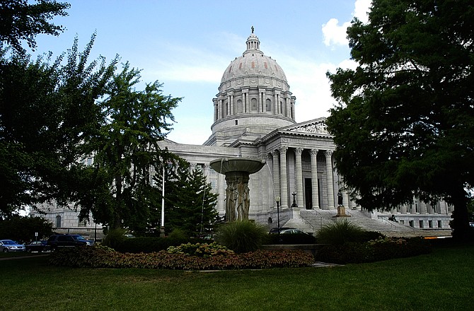 The Missouri State Capitol.