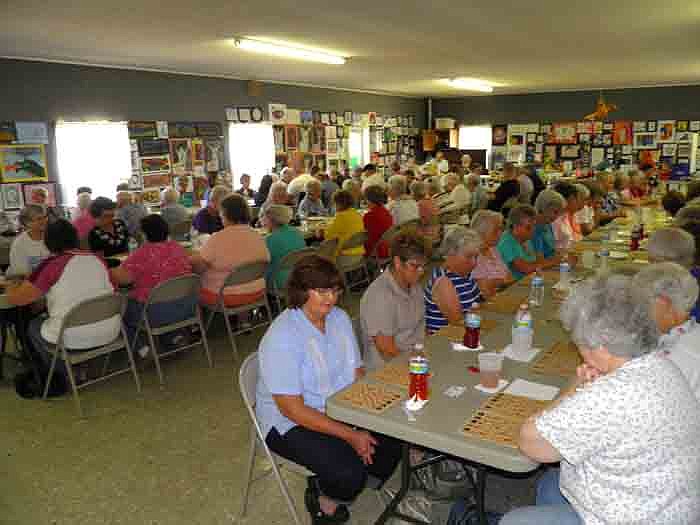 Over 90 attended the Senior Citizens' Day held Thursday, Aug. 9, in Centennial Hall at the Moniteau County Fairgrounds.