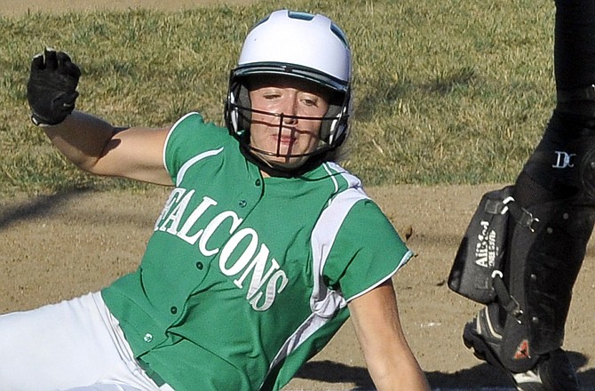 Sara Jones and the Blair Oaks Lady Falcons open the softball season today at home against the St. Elizabeth Lady Hornets.