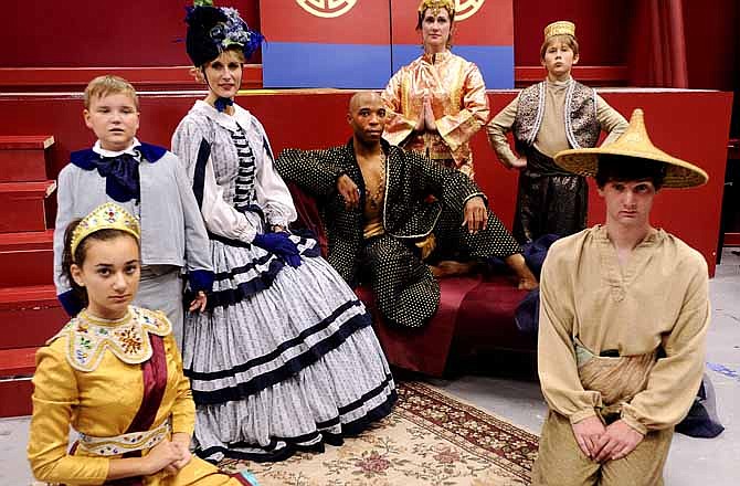 Cast members prepare for The Little Theatre's production of "The King and I." The grandeur of an Asian empire will fill the Miller Performing Arts Center stage Thursday through Saturday, Aug. 23-25. Tickets are $20. Show times are 7:30 p.m., plus a 2 p.m. Saturday matinee.