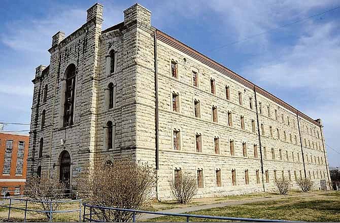 A Hall, shown above in this January 2010 file photo, is the oldest housing unit at the old Missouri State Penitentiary in Jefferson City.