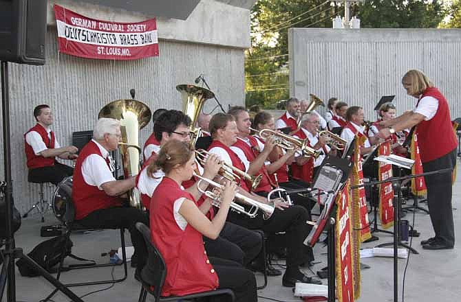 The Deutschmeister Brass Band of St. Louis will be one of several bands performing during the Hermann community's 175th anniversary celebration.