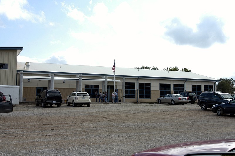 A newly constructed school in Latham is shown shortly after it opened in this Aug. 26, 2012, photo.