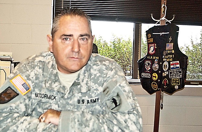 Master Sgt. Pat McCormick's extensive military career has provided him with experiences that have encouraged his participation in veteran-centric groups such as the American Legion Riders.