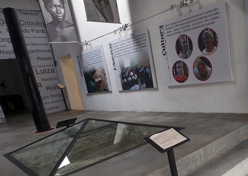 A glass pyramid covers the remains of African slaves at the home of Ana de la Merced Guimaraes in Rio de Janeiro, Brazil. In 1996, Merced Guimaraes and her husband bought a fixer-upper in the historic port-side neighborhood of Gamboa. Once they started digging, they made a discovery: the building sat atop the "cemetery of new blacks," the burial place of newly arrived Africans who died soon after their arrival in Brazil between 1769 and 1830.