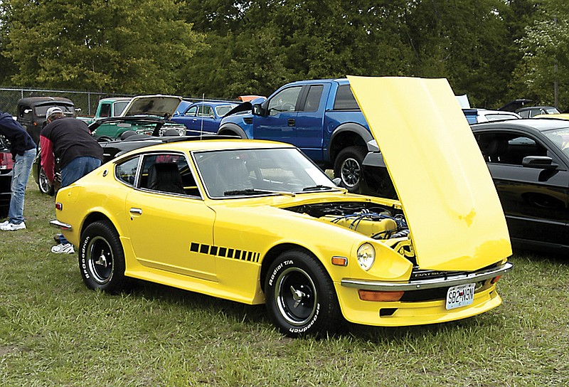 The 1972 Datsun 240 Z owned by Jack Clevenger, California, took first place in its class at the 2012 Ham and Turkey Festival Car Show. 