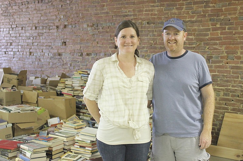 Danielle and Brian Warren are the new owners of Fulton's downtown book store, which will re-open on Oct. 12 as Well Read. The Warrens said they are excited to be part of the revitalization of downtown Fulton.