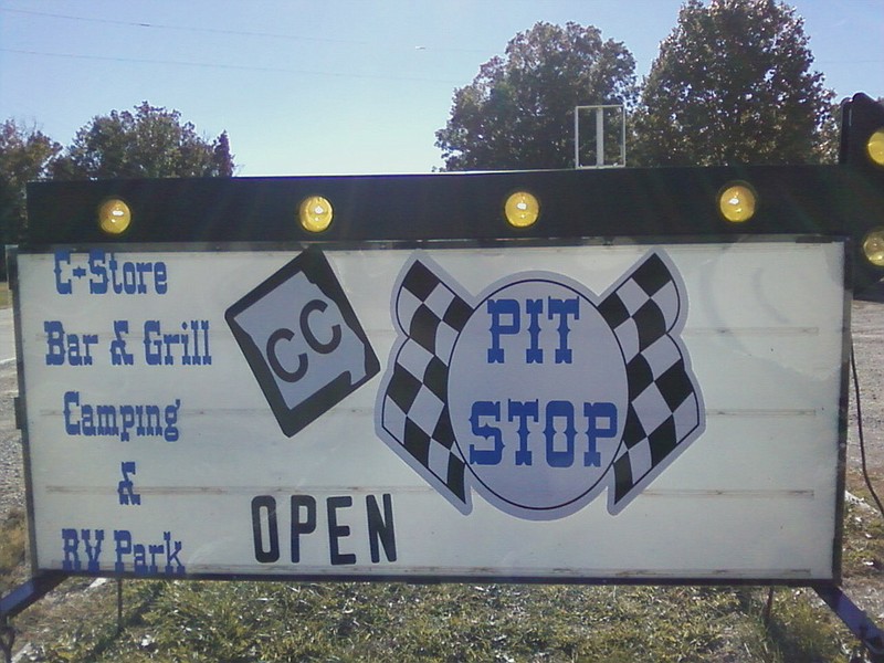 CC Store in Steedman has reopened this week under new ownership as CC Pit Stop. The store features a bar and grill, a convenience store and camping grounds.