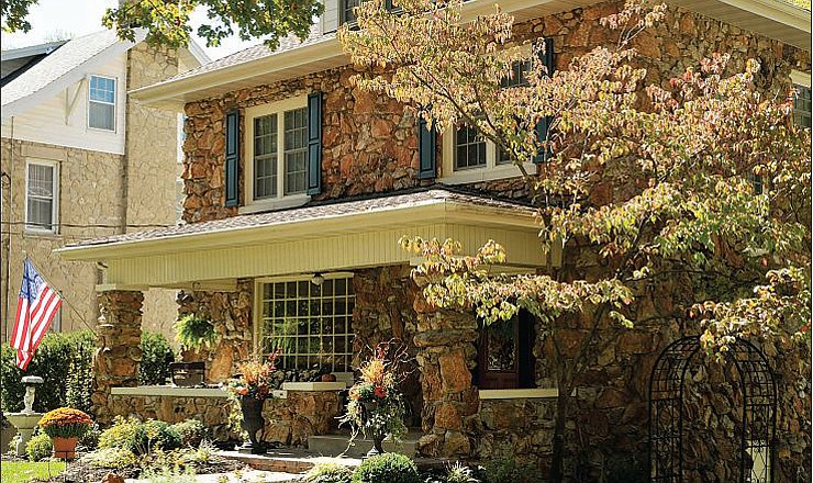 Pictured is Jerry and Mary Jane Evans' home at 1210 Moreau Drive in Jefferson City. The Evanses are recipients of this month's Golden Hammer Award.