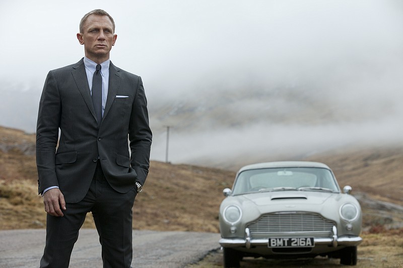 Daniel Craig as James Bond in the action adventure film, "Skyfall."