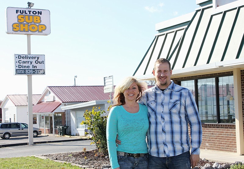 New owners and co-managers of the Fulton Sub Shop at 1213 S. Business 54 in Fulton are Tamara Dougherty and Matt McMellen. The restaurant will have its grand opening and ribbon cutting at 10 a.m. Wednesday.