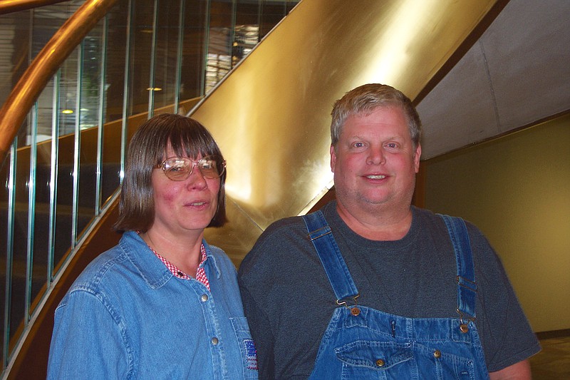 Jim and Eve Campbell have been leading volunteers for the Russellville Frog Leg Festival and Engine Show for many years and are focused now on the town's 175th anniversary celebration.