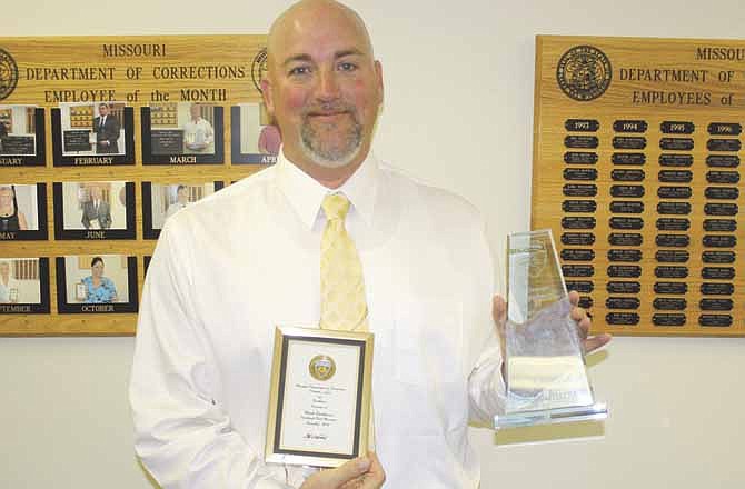 Mark Parkhurst, a Missouri Department of Corrections employee, is the December 2012 State Employee of the Month. 