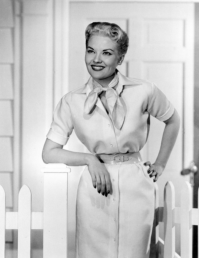 This 1958 file photo shows singer Patti Page. Page, who made "Tennessee Waltz" the third best-selling recording ever, has died. She was 85. Page died on New Year's Day in Encinitas, Calif., according to her manager.