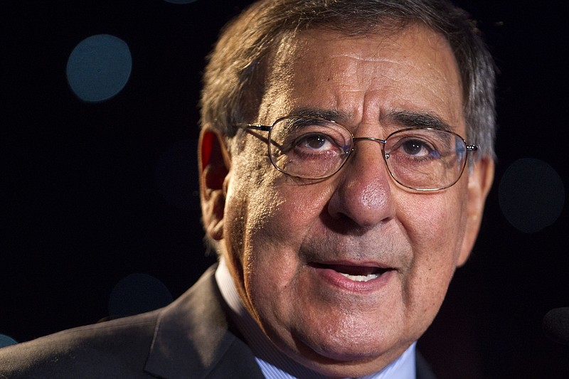 Secretary of Defense Leon Panetta speaks about suicide prevention at the annual Suicide Prevention Conference held by the Dept. of Defense and Veterans Administration, in Washington.  Suicides in the U.S. military surged to a record 349 in 2012.