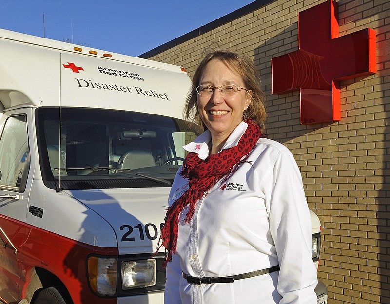 Evie Smith is a logistics specialist for the Heart of Missouri chapter of the Red Cross.
