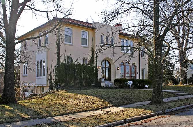The Villa at 1025 Adams St. was built in 1925 for John Guy Gibson's family. It was named a Jefferson City Landmark in 2005, and is now owned by Steve and Kay Veile. 