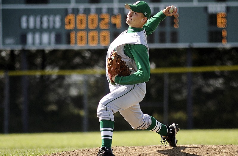 Jacob Koelling returns to give the Blair Oaks Falcons a veteran presence on their pitching staff.