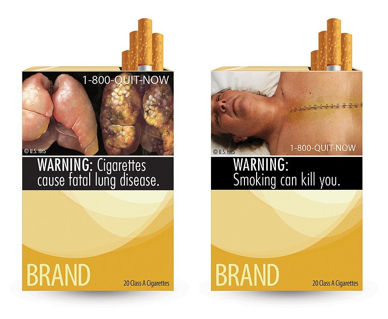 On Tuesday, the U.S. government said it won't appeal a court decision blocking it from requiring tobacco companies to put large graphic health warnings on cigarette packages.