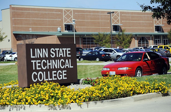 The campus of Linn State Technical College in Linn, Mo., is seen in this Sept. 7, 2011, file photo. 