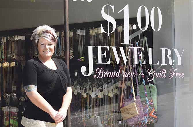 Ashley Garrard is the new owner of $1 Jewelry in Jefferson City at 310 Jefferson Street.