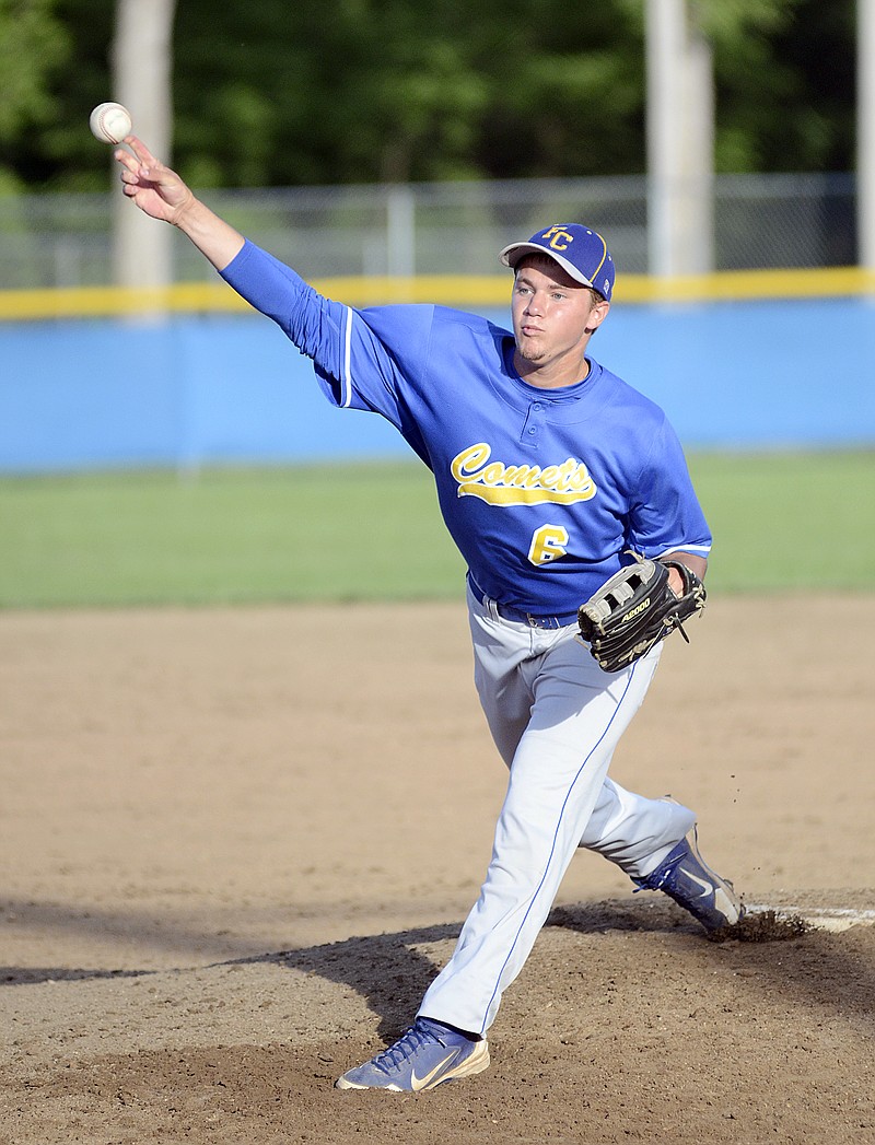 Patrick Schnieders and the Fatima Comets will play the Hallsville Indians tonight in the Class 3 semifinals.