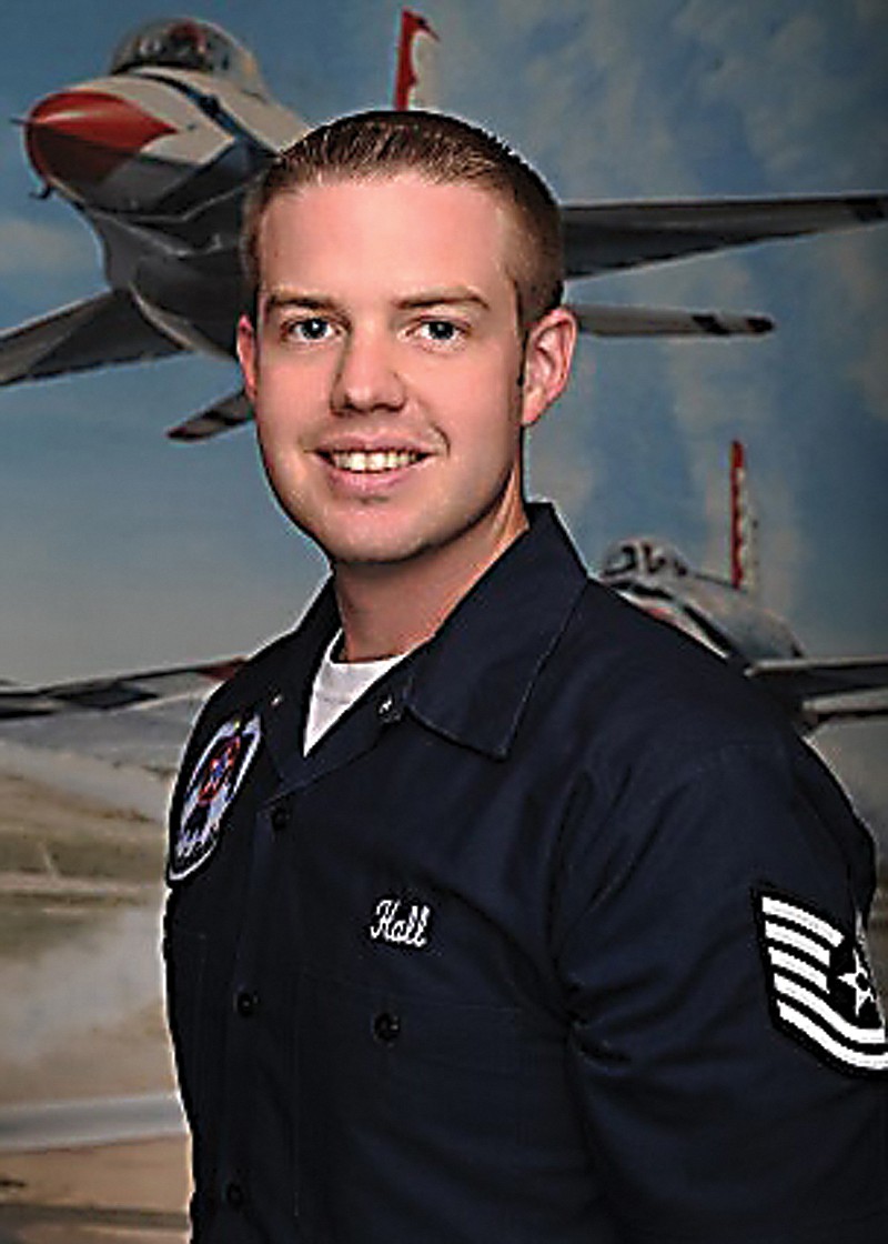 TSgt Craig Hall has completed his first year as a USAF Thunderbird