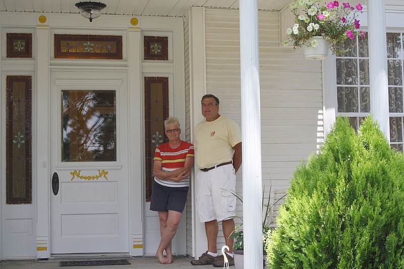 Jan and Steve Gray are ready to welcome guests to the Gray Ghosts Trail Inn in Williamsburg. The inn is located directly on the Gray Ghosts and Boone's Lick trails, both of which have strong ties to the Civil War.
