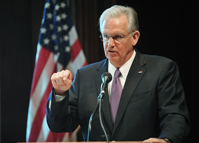 Gov. Jay Nixon hosted a press conference Friday in his Missouri Capitol office at which he announced which pieces of legislation he vetoed, which he signed into law and the four bills allowed to become law without his signature.