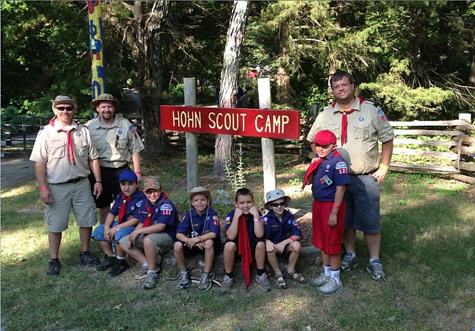 Photo submitted
Seven Cub Scouts and three leaders from Pack 120 in attended summer camp at Lake of the Ozarks Scout Reservation.