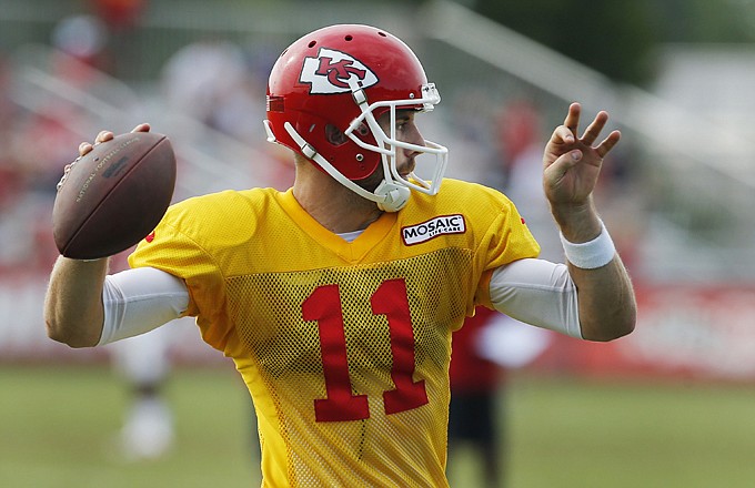 Chiefs quarterback Alex Smith will square off against his former team tonight when the 49ers come to Arrowhead Stadium for a preseason contest.