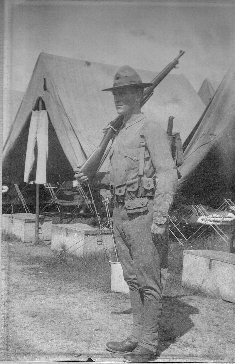 Pvt. Roy Sone served with the Marines during World War I and was killed in action on Oct. 4, 1918.